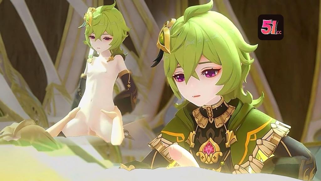 【3D原神】AKT制作 萌妹柯莱骑乘位激战 后入狂飙内射中出汁液横流